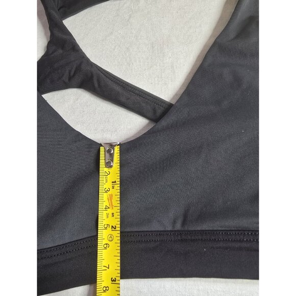 Lululemon Uncharted Waters TopDeep Coal / Black Size 8 A/B Cup- Read Information - Picture 5 of 12